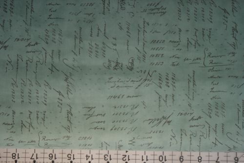 ATELIER MO4405115 SCRIPT BLOCKS ON TURQUOISE